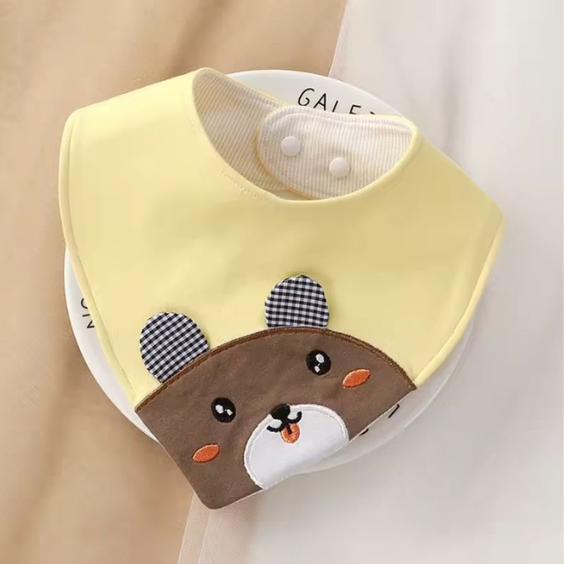 bavoir-bandana-animal-ours-deux-fonds