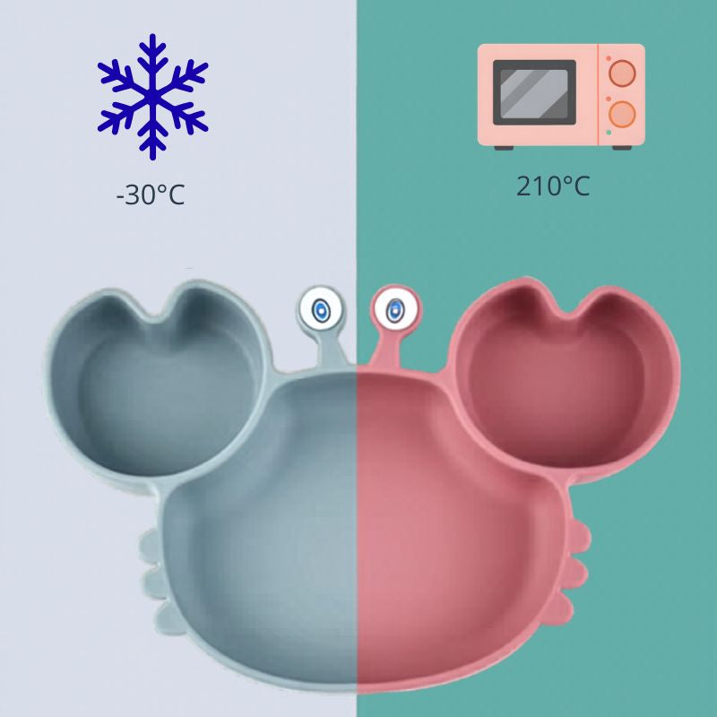 Assiette Bebe Craby chaud froid