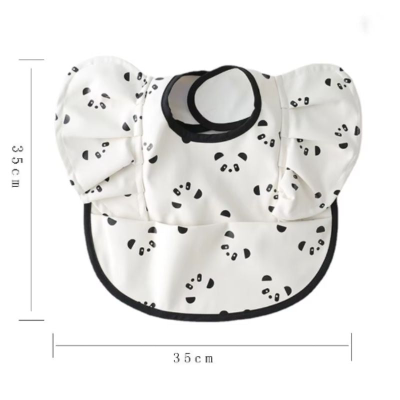 Bavoir-Bebe-Fille-panda-dimensions