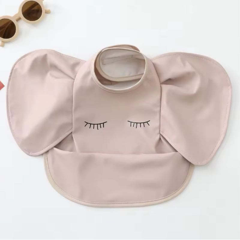 Bavoir Bebe Fille | Angeline™︎ Couleurs Unies