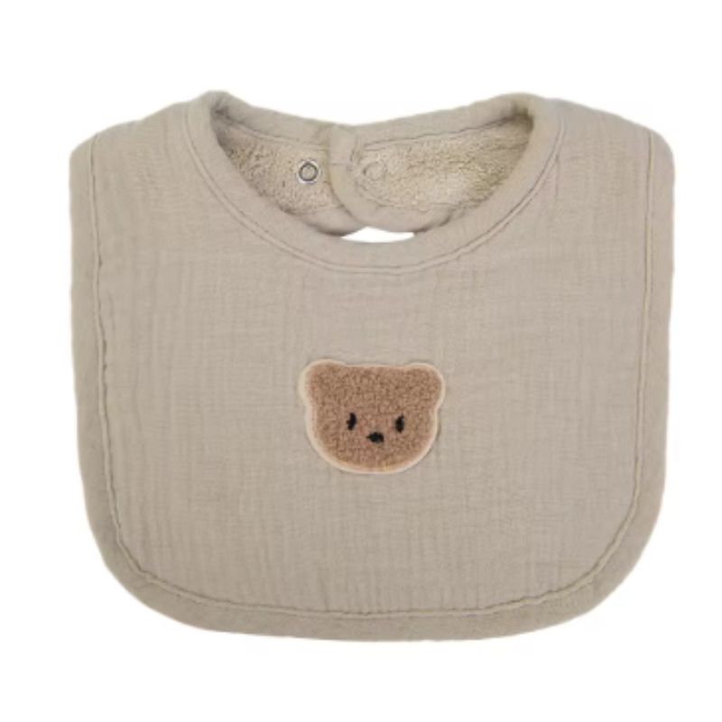 Bavoir-Bebe-ourson-variante-gris-clair