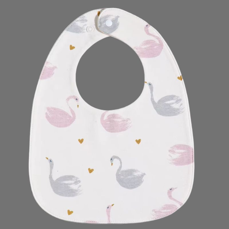 Bavoir-Bébé-variante-cygne