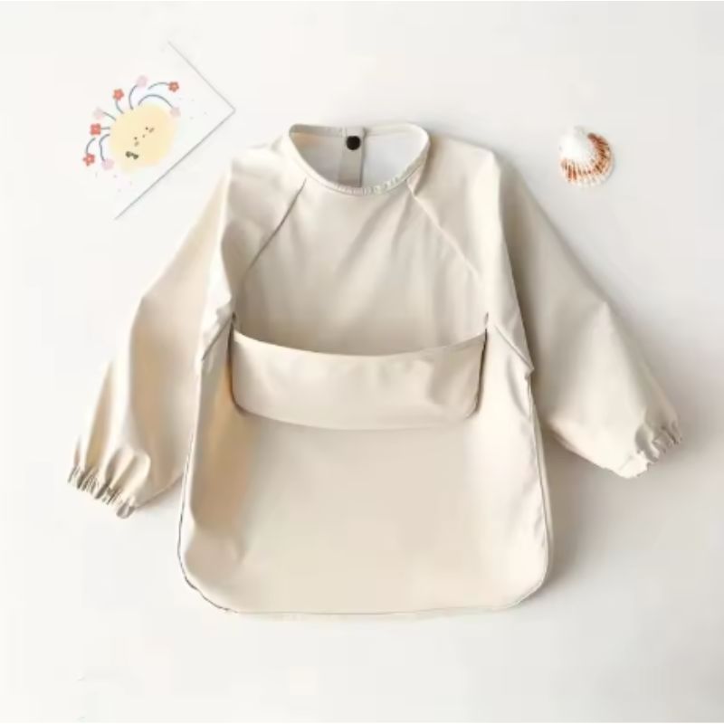 Bavoir-bebe-impermeable-variante-ivoire