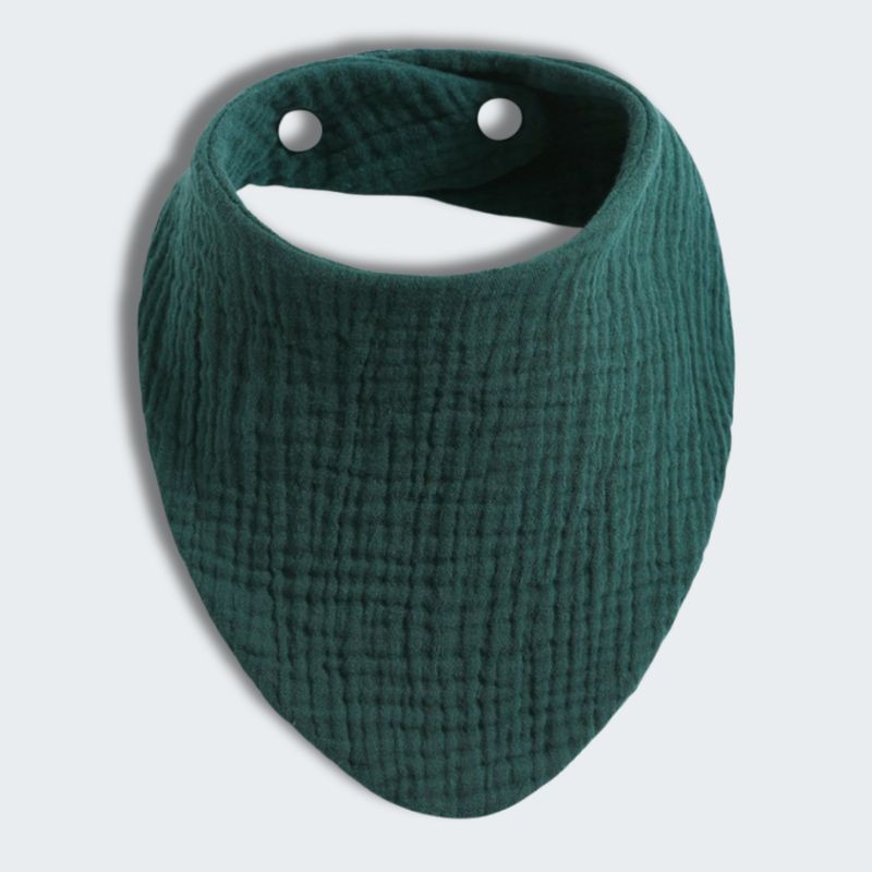 Bavoirs-bandana-variante-vert-sapin