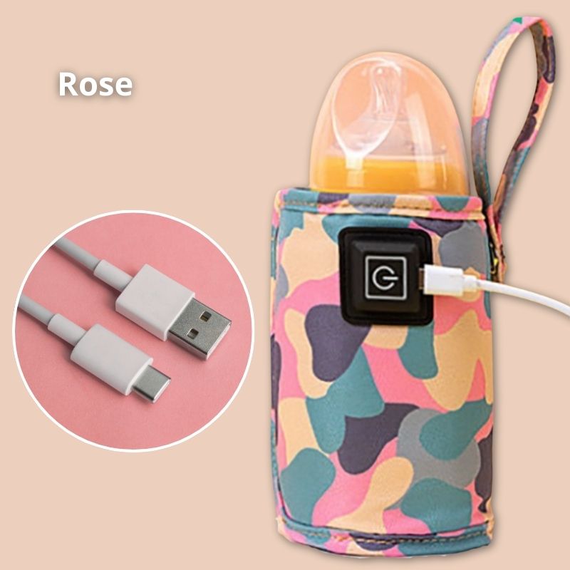 Chauffe-Biberon-Portable-rose-pale