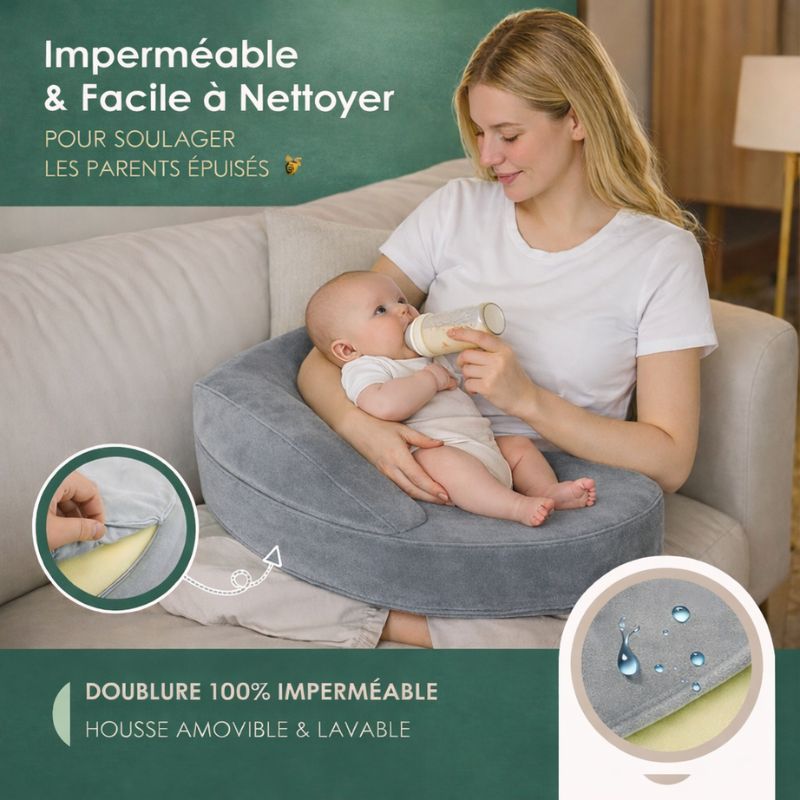 coussin allaitement mémoria imperméable