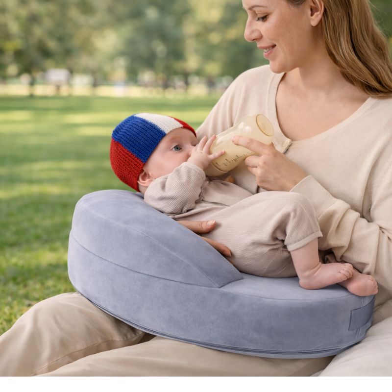 Coussin Allaitement Memoria image texte