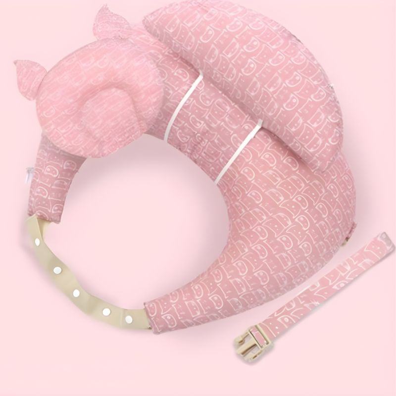 coussin d'allaitement luna variante rose