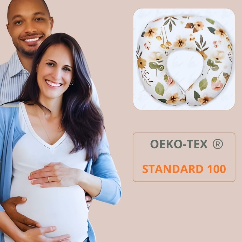 Coussin d'allaitement cozyu maman enceinte