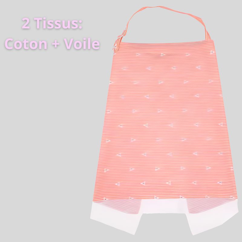 Couverture Allaitement coton voile