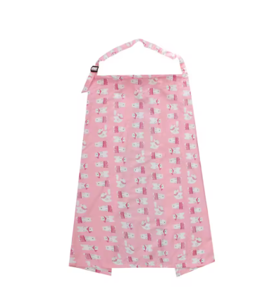 Couverture pour allaitement variante rose