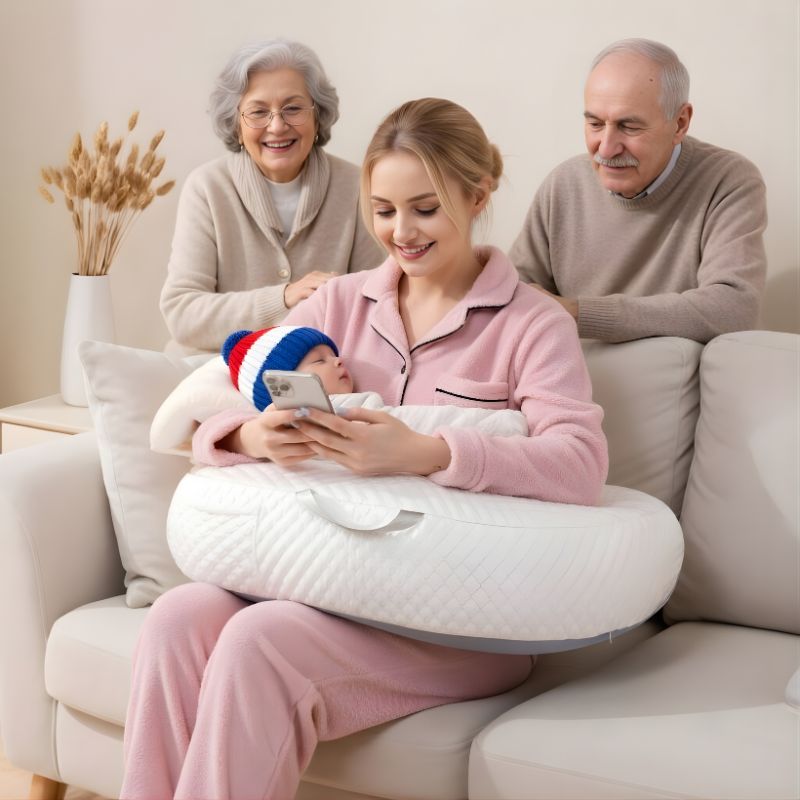 Oreiller D'Allaitement maman et grands parents