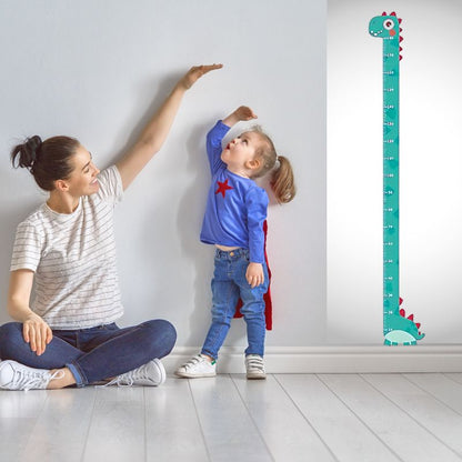 Toise-enfant-dinosaure-mere-fille