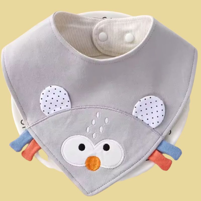 bavoir-bandana-animal-souris-seul-fond-jaune