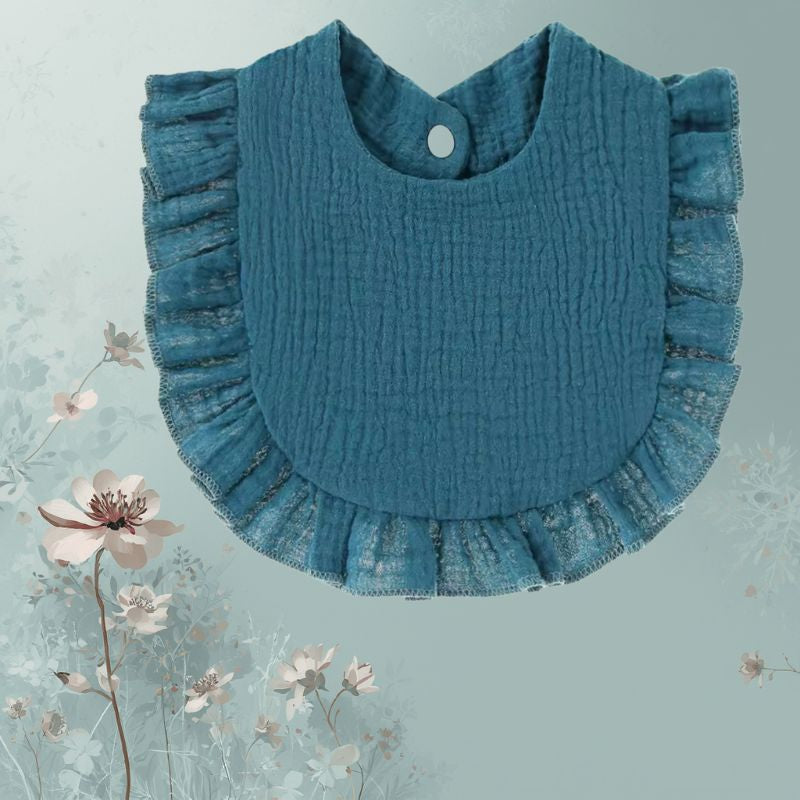 bavoir-bebe-serviette-variante-bleu-vert