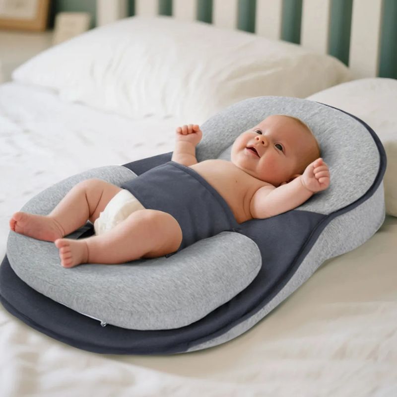 Plan incliné bébé gris Wellness™ – Lafia Land