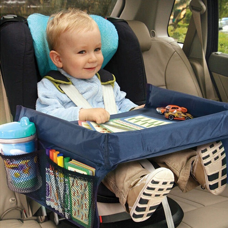 Plateau de jeu de voyage pour siège de voiture de bébé - Au
