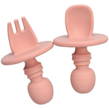 couverts-bebe-silicone-rose